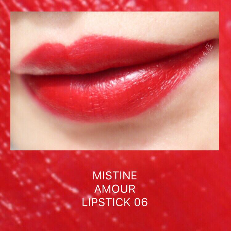 mistine amour小金管方管口红试色!mistine真的又让我