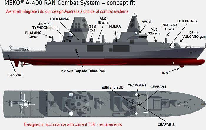 外形前卫的meko a400 德国海军f-125护卫舰外贸型