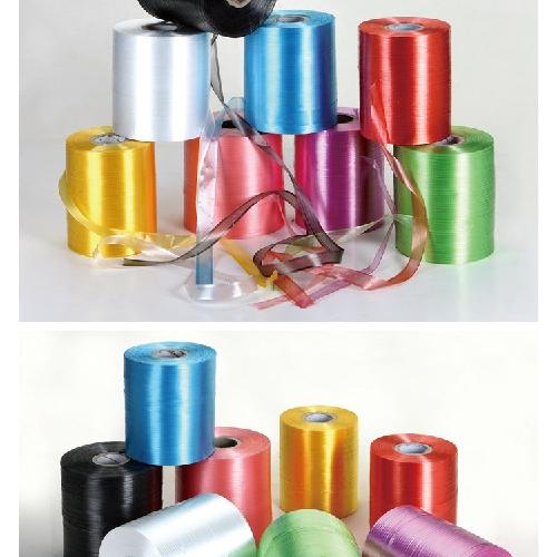 毅石全新料pe自动结束带撕裂膜机用纸箱打包扎塑料绳全自动捆扎绳