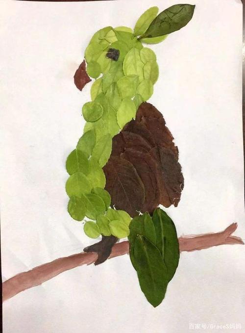 幼儿园作业不用愁!这么多树叶画,赶快收藏!