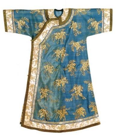 "旗装改汉服"民国旗袍的前世:清代旗女之袍