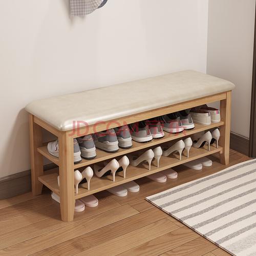 乐系实木换鞋凳家用鞋柜门口进门玄关软包坐凳沙发凳长条凳可坐式穿鞋