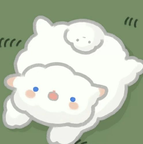 可爱女生卡哇伊动漫小绵羊头像