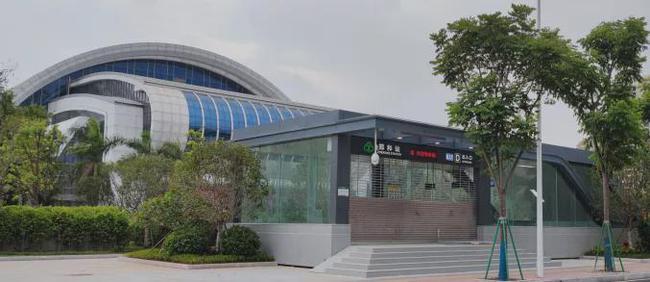 福州第4条地铁列车亮相6号线长乐段多站点实景曝光