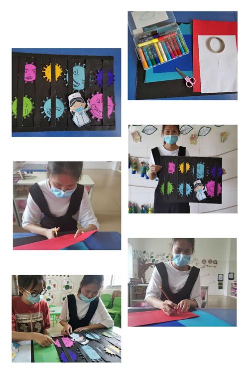 共克时艰——永春县桃城镇第二中心幼儿园开展教师疫情防控手工作品展