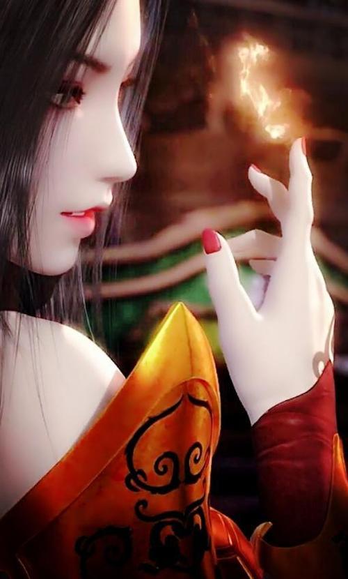 国漫超人气女神焰灵姬,新造型又让粉丝炸了,婚服太美