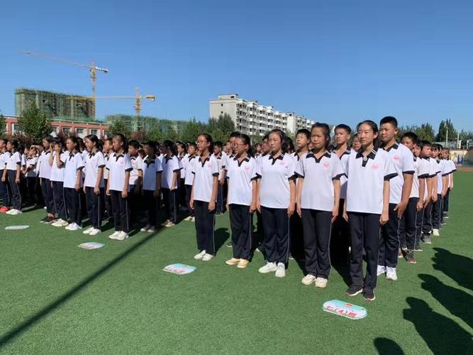 激情八月,砥砺前行------记赵县李春学校初一新生军训