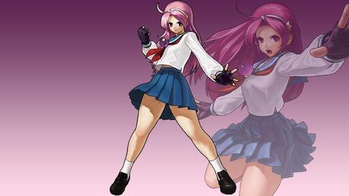 拳皇全角色故事背景之麻宫雅典娜