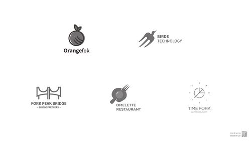 关于"叉"的20种创意标志