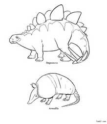 恐龙图片_简笔画图片_少儿图库_中国儿童资源网