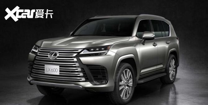 雷克萨斯lx600现真容v610at新增4座版带大梁蠕行模式