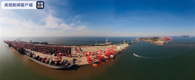 上海洋山港开港15周年 累计查验入出境超12万余艘次