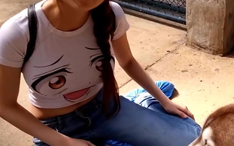 【wunaomi】妹子疯狂撸狗!人不如狗系列!