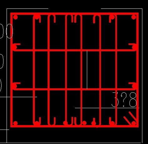 请教一下,梁箍筋,八支箍是怎么做的?