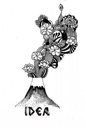 插画师癫灵-日本浮世绘和devil风格的女画师