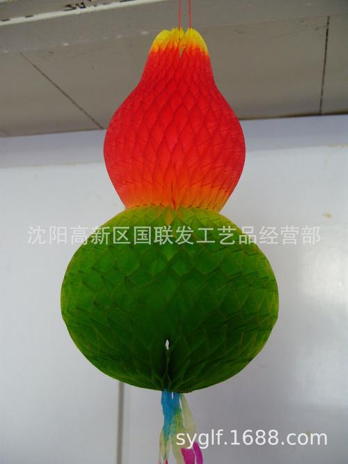 加工定制端午节五月节各种规格15cm--100cm纸葫芦端午节纸灯笼