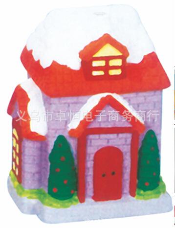 diy陶瓷白胚批发 白模填色 大号卡通房子存钱罐 非石膏娃娃白坯