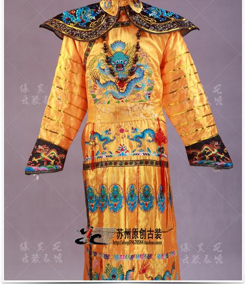 清朝古装皇帝龙袍服装凤袍雍正乾隆康熙皇上皇后舞台演出服装