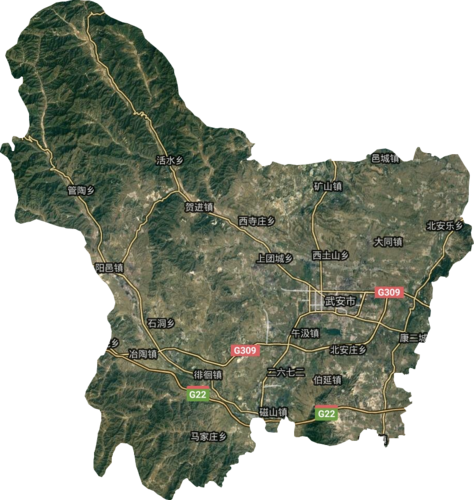 武安市高清卫星地图,武安市高清谷歌卫星地图