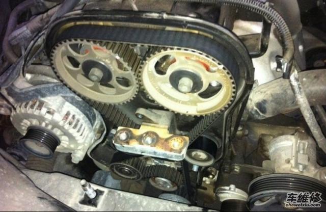 汽车正时皮带断裂的危害 - 动力及燃油发动机问题及问诊