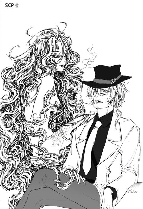 scp-166"魅魔少女"的假想父母—— 假设166的父母是clef博士&"某位脚