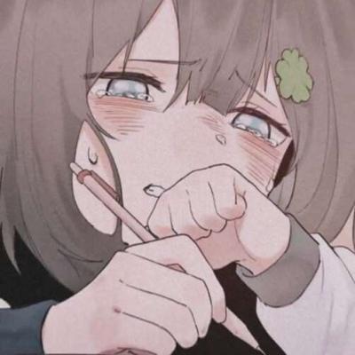 微丧动漫女头/女孩子只有先学会爱_卡通动漫头像_我要