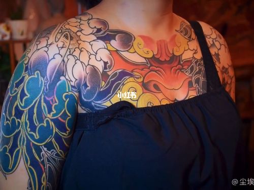 传统 唐狮花胸 未完_尘埃刺青自由行热门攻略_唐狮怎么样_纹身_刺青