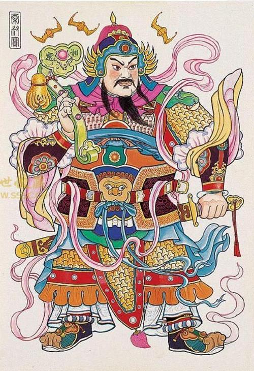 那些画在大门上的人物这些门神看看有没有你认识的