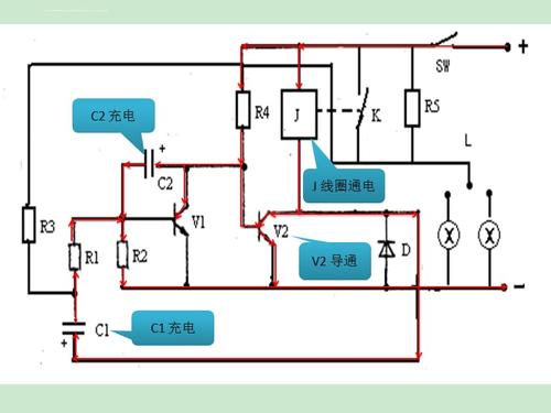 sgq―12x晶体管闪光器电路图分析