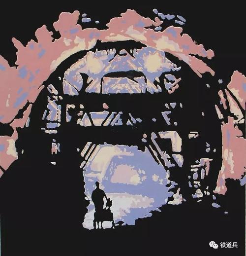 【铁号】天路之歌版画作品巡礼_套色