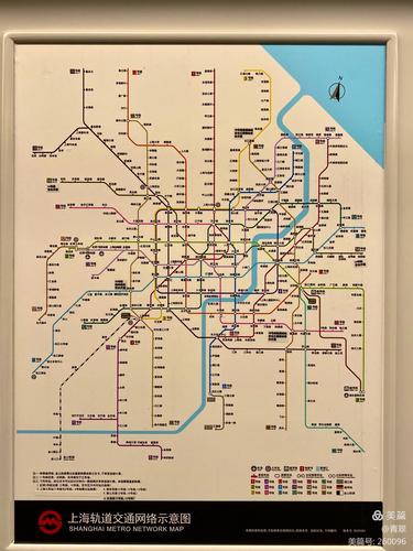 上海地铁全线运营图!