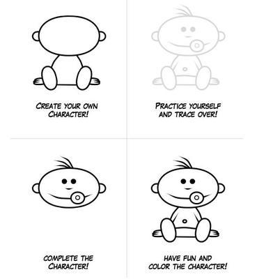 头像婴儿简笔画