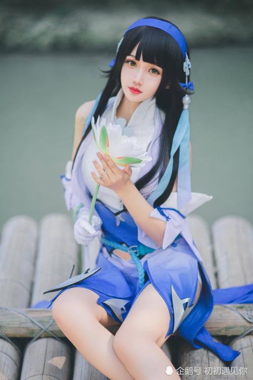 妙龄少女cosplay王者角色西施,美貌堪称倾国倾城