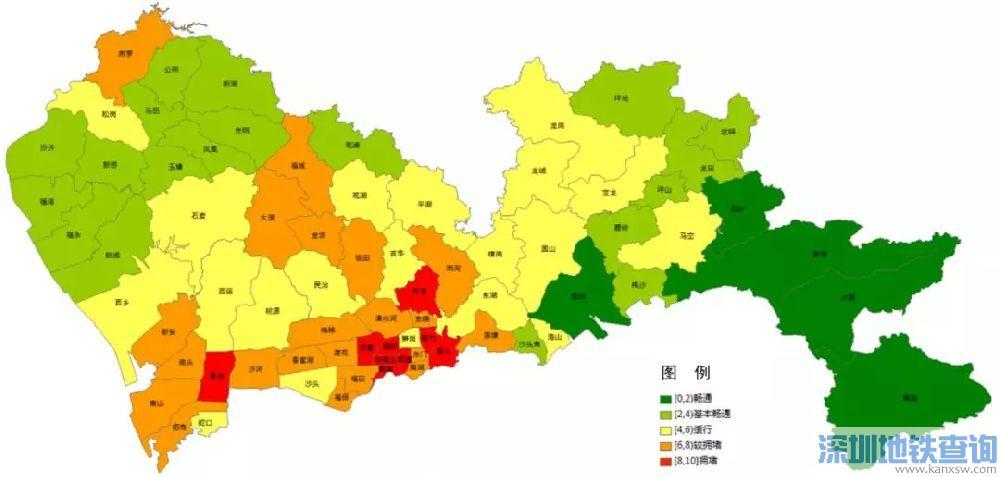罗湖:莲塘街道,黄贝街道,翠竹街道福田:福保街道,福田街道,梅林街道