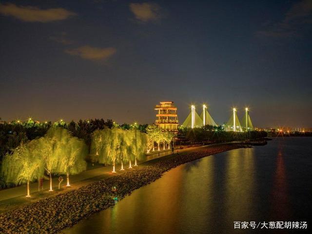 北龙湖夜色