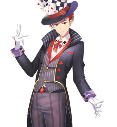 qq扑克魔术师动漫头像