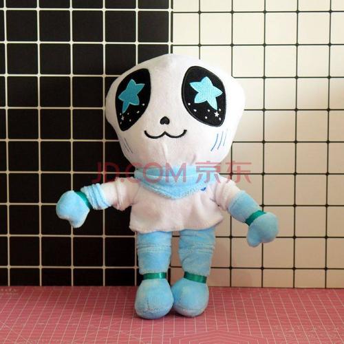 传说之下周边sans挂件亚力克水晶7彩发光钥匙扣生日礼物 玩偶蓝莓高