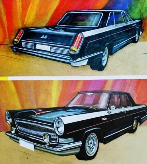 1958年8月,一汽手工试制完成第一辆红旗ca72双排座轿车;程正,吕彦斌任