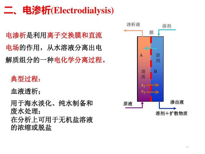 电渗析ppt