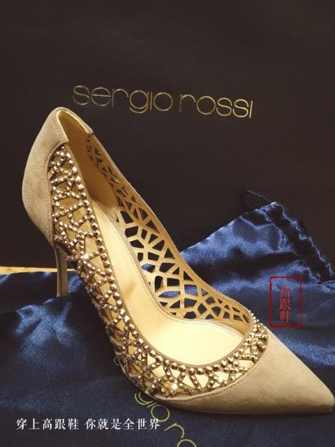 sergio rossi美人鱼高跟鞋