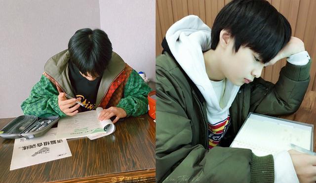 刘耀文备战中考,网友:刘耀文打工学习两不误,看完也想好好努力