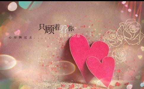 唯美爱情说说句子带图片:爱上你,是我今生的