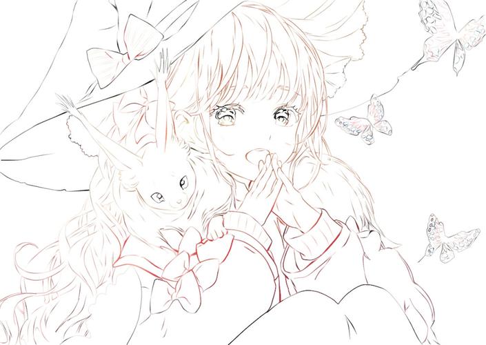 绘画 手稿 上色