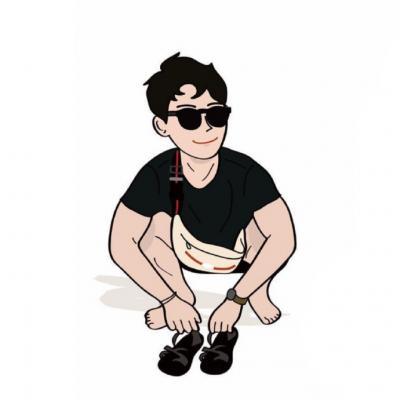 手绘可爱卡通情侣头像 向日葵的爱恋