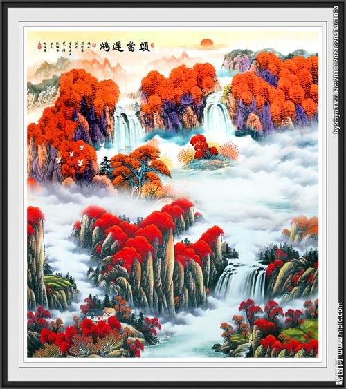 鸿运当头图片