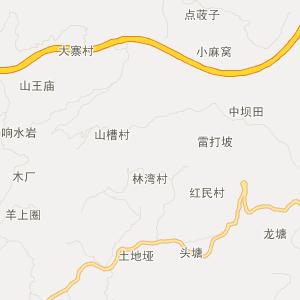 毕节市金沙县行政地图