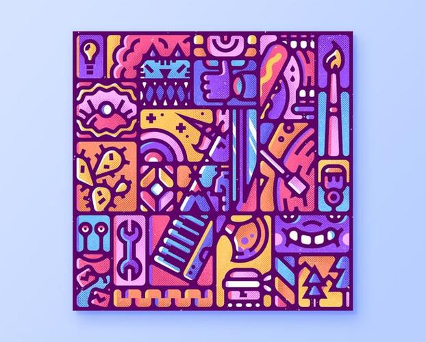 隐藏的有趣数字图形设计----ifavart.