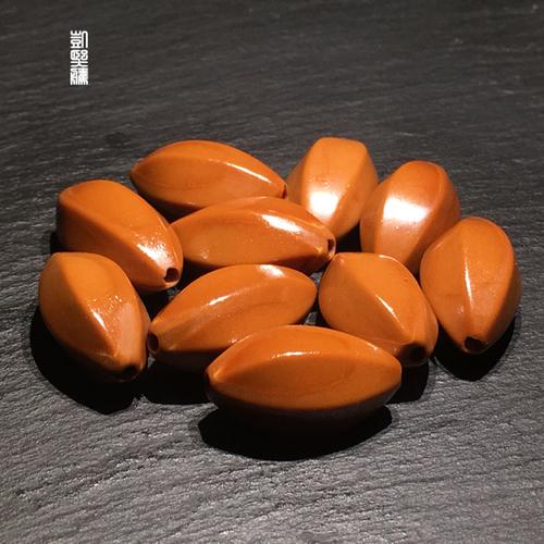 凯熙腾橄榄核雕刻六棱素核手串橄榄胡素核素珠手串项链