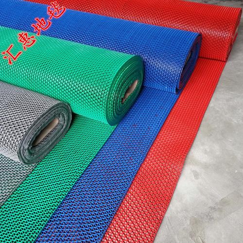 包邮塑料门垫防水耐磨地垫s型镂空网格卫生间防滑垫12x15米