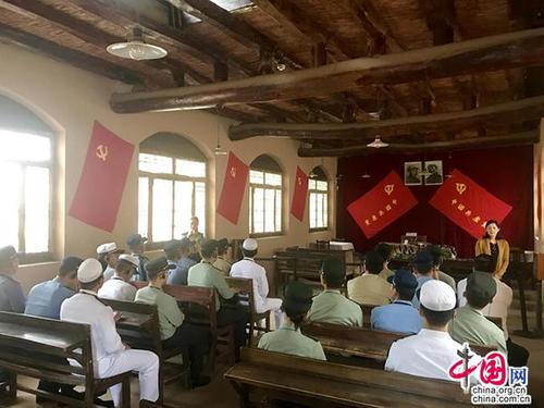 中国共产党七届二中全会会址.中国网记者 李高思 摄